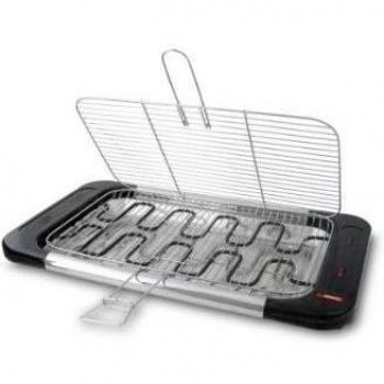 Beper 90.382G - Barbacoa eléctrica, 2000 W, doble plancha