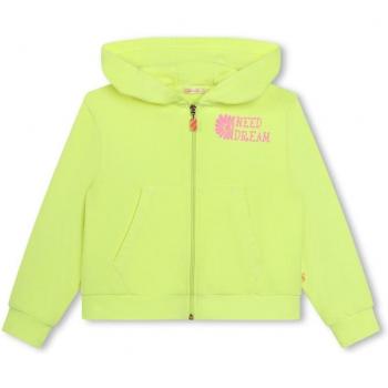 Sudadera de bebé niña Billieblush con cremallera, capucha y estampado trasero