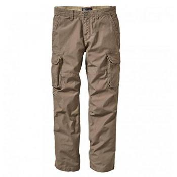 Pantalones Vintage Industries Reef Verde Marrón para Hombre - Talla M
