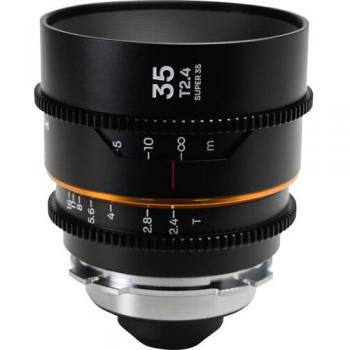 Laowa Venus Optics Nanomorph 35mm T2.4 1.5X S35 Anamorphic Lens with Amber Flare for Arri PL/Canon EF