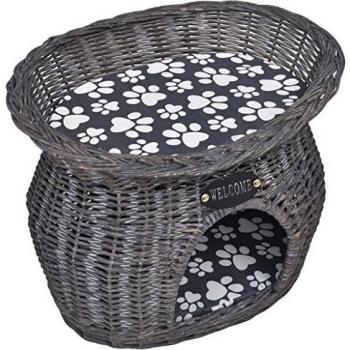 Willow Cat Tree House/Bed/Scratching Post with Cushion