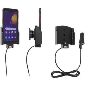 Soporte activo para Samsung Galaxy Xcover 5 con carga USB y rotación 360°