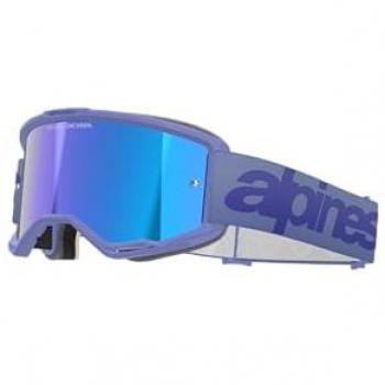 Gafas de motocross Alpinestars Vision 5 Wordmark Mirror - Lila, tamaño único