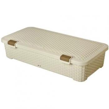 Curver Caja Style Roller 42L Vintage - Organizador Bajo Cama
