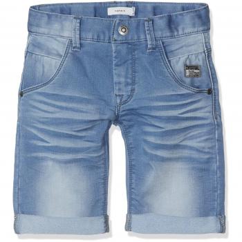 NAME IT Nittitan Slim Dnm Long Nmt Noos, Shorts para Niños, Azul