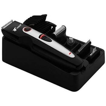 Recortadora de pelo y barba 7 en 1, 45 minutos autonomía. THULOS TH-CP800 Incluye accesorios que permiten conseguir fácilmente distintos aspectos en barba, bigote y pelo.