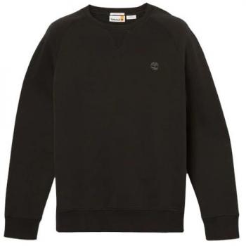 Sudadera de Hombre Timberland Exeter River Negra Talla S con Interior Cepillado
