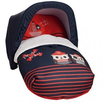 Babyline Piratas - Saco grupo 0, color rojo