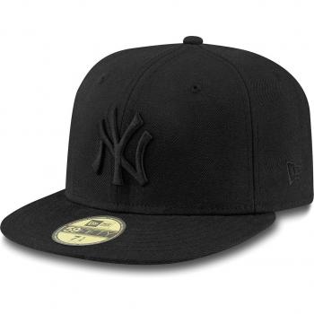 New Era Black on Black New York Yankees 59FIFTY Fitted Cap