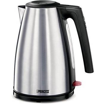 Princess 232147 - Hervidora Roma con capacidad de 1.7 l, color plateado