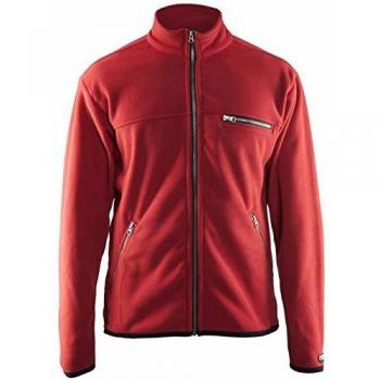 Blaklader Red Microfleece Work Jacket XXL