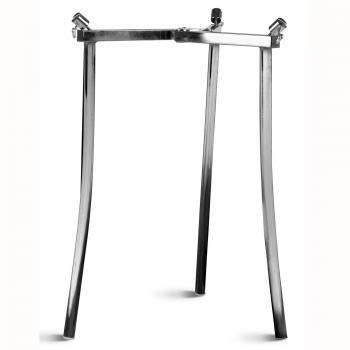 Briebe LEGL5 Trípode para Paellero de Gas Regulable, Soporte Robusto y Estable para Paelleros de 35 a 70 cm, Base Sólida de Aluminio