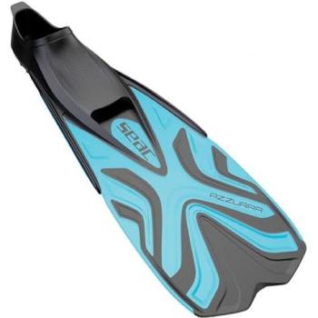 Aletas de Buceo Seacsub Azzurra Azul Adulto, características: diseño ergonómico, zapato cerrado en goma, color azul claro, tallas disponibles 46/47