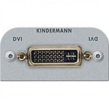 Conector DVI-I 24+5 para vídeo/PC - Multi inserto/cubierta de datos Kindermann KMAS 7441-502