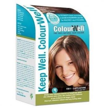 Colourwell 100% Natural Hair Dye - Chestnut Brown (100g)
