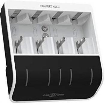 Cargador de batería Ansmann 1001-0093 para pilas recargables de uso doméstico con corriente continua