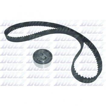 Kit de poleas con correa de distribución DOLZ SKD006