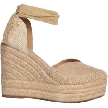 Sandalias Corina para mujer en color beige, modelo M4290 natural, cuna de esparto