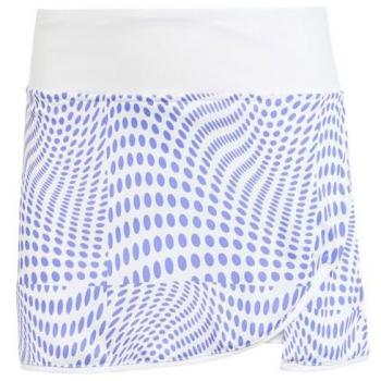 Falda de Tenis Adidas Club Graphic Estampada Blanco Azul para Mujer