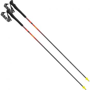 Bastones de trekking Leki Neotrail FX One Superlite negros y rojos (par) - 120 cm