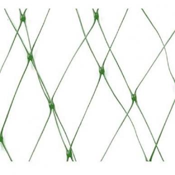 Malla Antipájaros Verde 4x12 m con Malla de 18x18 mm