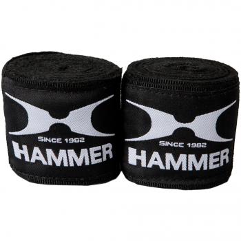Hammer - Vendaje para Boxeo Negro Talla:4.5 M