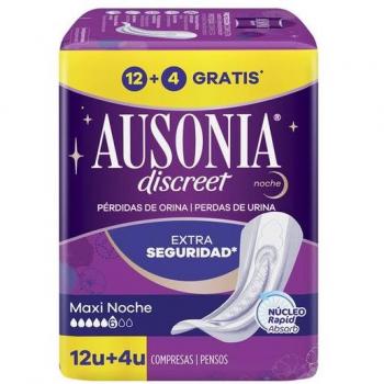 Ausonia Discreet Maxi Noche 16 und Compresas para Pérdida de Orina