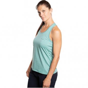 Camiseta de mujer Trangoworld Loja tirantes verde - L
