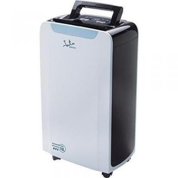 Jata DH997 Deshumidificador electrónico con Temporizador, silencioso, 210 W, 1.5 litros, 2 Velocidades, Blanco con Detalles en Negro