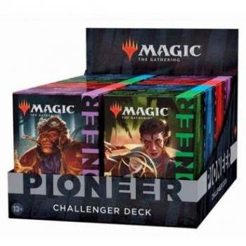 Juego de Cartas Caja de Sobres Wizards of the Coast Magic: The Gathering Pioneer Challenger Deck Display (8 Mazos) Inglés