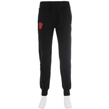 New Era Ne97046Fa16 Mlb Track Safgia - Pantalón de chándal-Línea San Francisco Giants para hombre, color negro, talla L