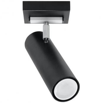 Aplique de techo DIREZIONE 1 negro GU10