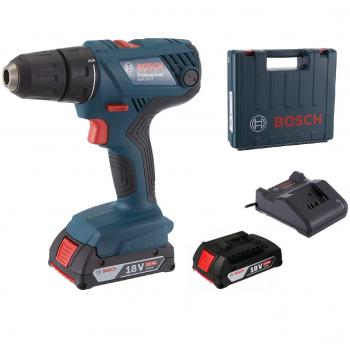 BOSCH GSR 180-LI Akkuschrauber (2x2,0Ah) im Koffer