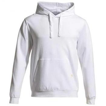 Sudadera Joma Combi con capucha para hombre y niño, color blanco, con cremallera