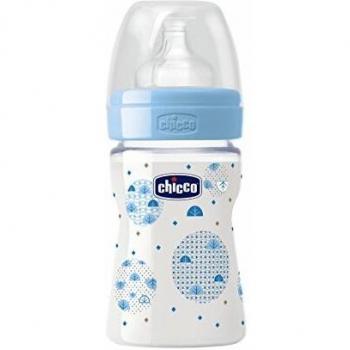 Bienestar Botella Chicco Baby, 1 agujero, normales, muchacho, 150 ml
