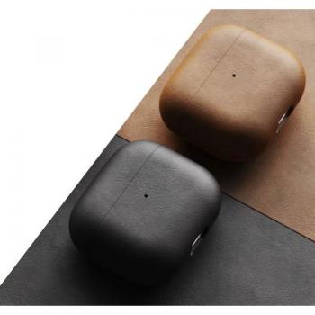 Funda de Cuero Marrón para Apple AirPods 3ra Generación - Native Union