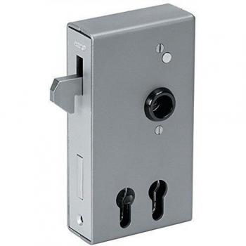 AMF 16212 - Cerradura para puerta corredera con caja y trampa para ganchos