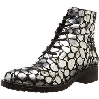 Donna Piu Lia 9658 - Zapatos de cordones para mujer Plata Argent