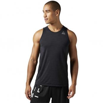 Reebok LM Camiseta de Tirantes, Hombre, Negro