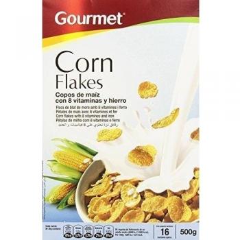 Copos de Maíz Enriquecidos con 8 Vitaminas y Hierro Gourmet - 500g