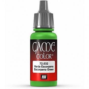 Vallejo 72032 Game Color Verde Escorpena, Multicolor