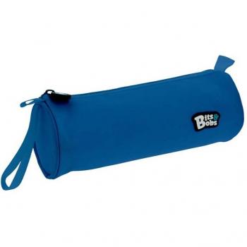 Estuche redondo Bits&Bobs azul 23x8cm