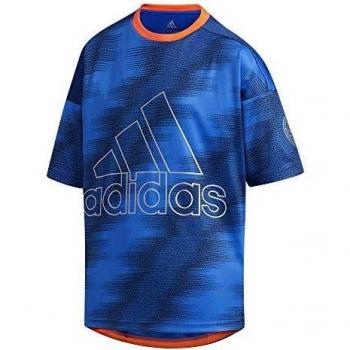 adidas B TR tee Train Camiseta, Unisex niños, Azul, 176