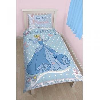 Character World Disney Princess Cinders solo Panel Juego de funda nórdica