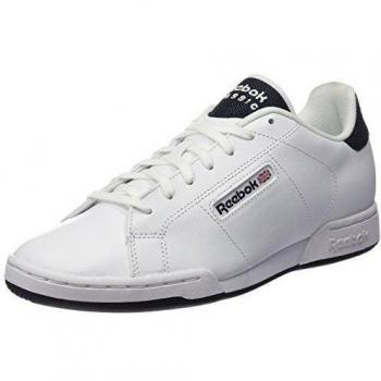 Reebok NPC Rad Pop Zapatillas de tenis, Hombre, Blanco / Azul, 39