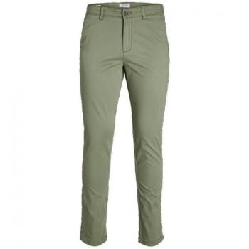 Pantalón Chino Jack & Jones de Algodón Reciclado Elástico para Hombre en color Deep Lichen Green