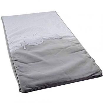 Petitpraia Sleepy Gris Colcha + Protector Cuna 60 - Relleno Incluido - Mantas