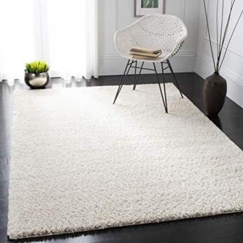 Safavieh Ivory Shag Area Rug 8' x 10' (245 x 305 cm)
