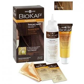 Biokap Tinte Light Blond Dye 140 ml; rubio Claro 8 1 Unidad 140 ml