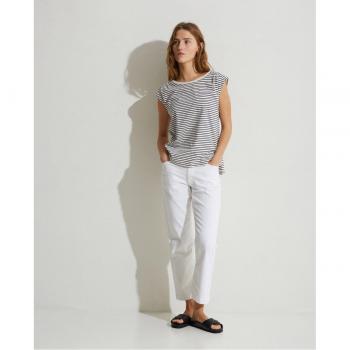 Camiseta De Mujer Algodón Orgánico Rayas Yerse modelo 40013_255